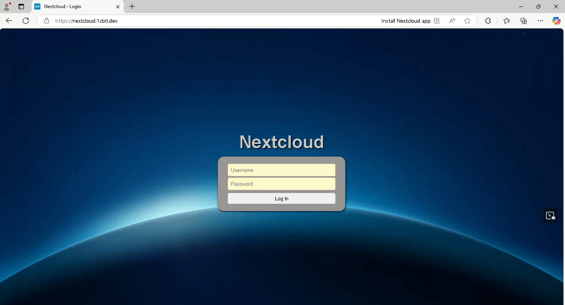 Мимикрия веб-интерфейса MeshCentral сервера под Nextcloud