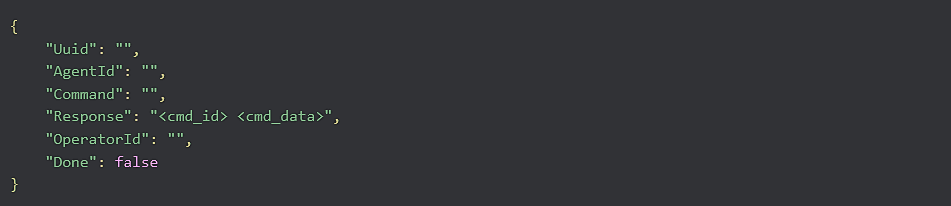 JSON с информацией о команде