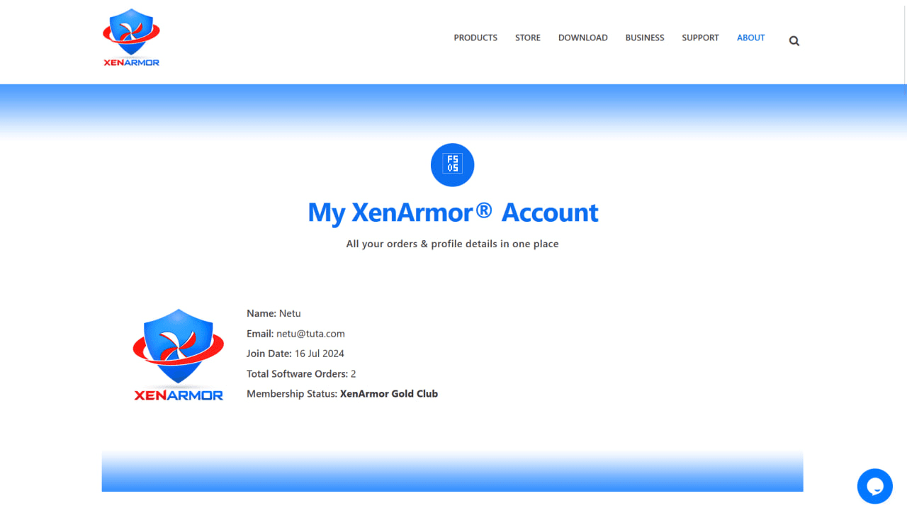 PhantomCore account