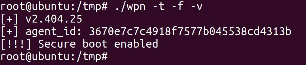 Рисунок 12. Ошибка: используется Secure Boot