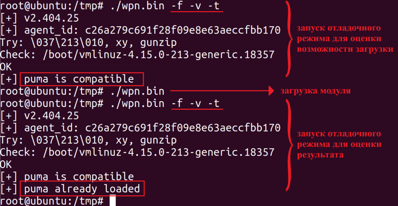 Рисунок 14. Предполагаемая последовательность действий злоумышленника