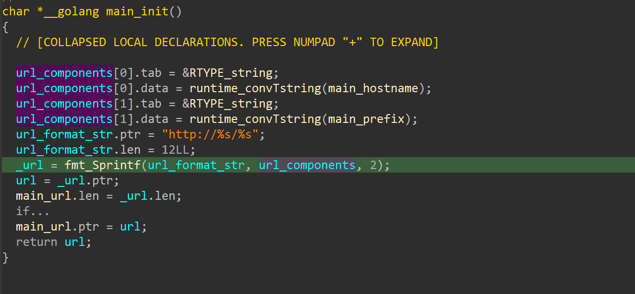 URL-building function