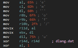 Name of the file with the payload
