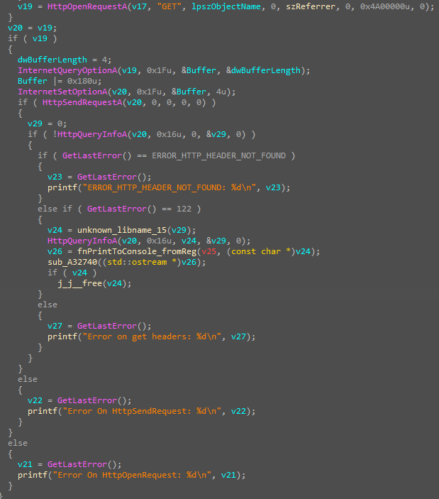 Main logic of the application