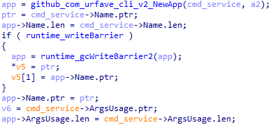 Initializing the app structure for the CLI