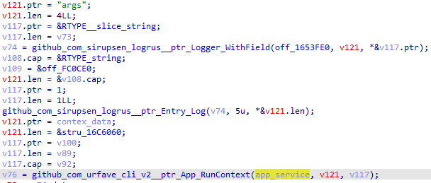 Transferring control to the CLI