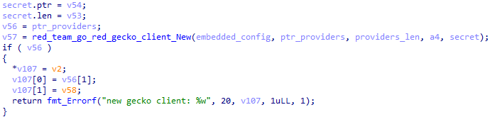 Initializing the beacon functionality
