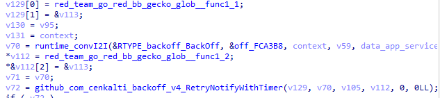 Setting the number of C2 connection attempts